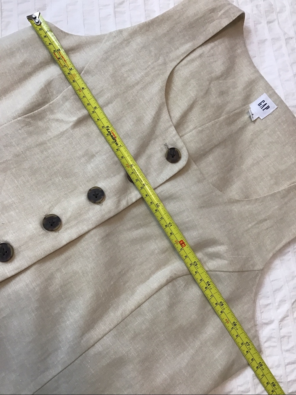 Gap Linen Vest - Picture 4 of 7